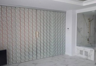 Cristal serigrafiado para puertas de interior